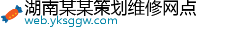 湖南某某策划维修网点